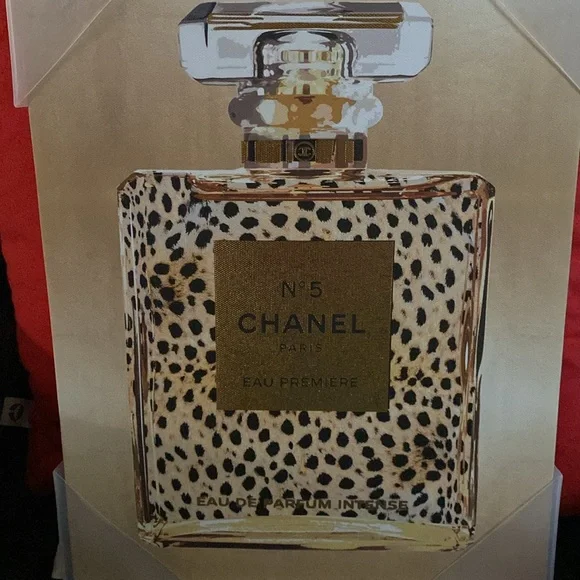 Chanel perfume bottle lux wall canvas art 11x14 picture - Picture 3 of 4